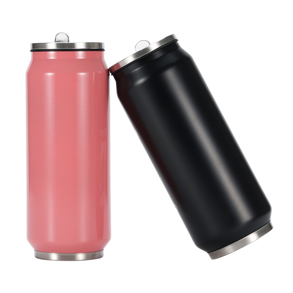 500ml Stainless Steel Vacuum Cans Water Bottle Double Wall Can Bottle Thermos