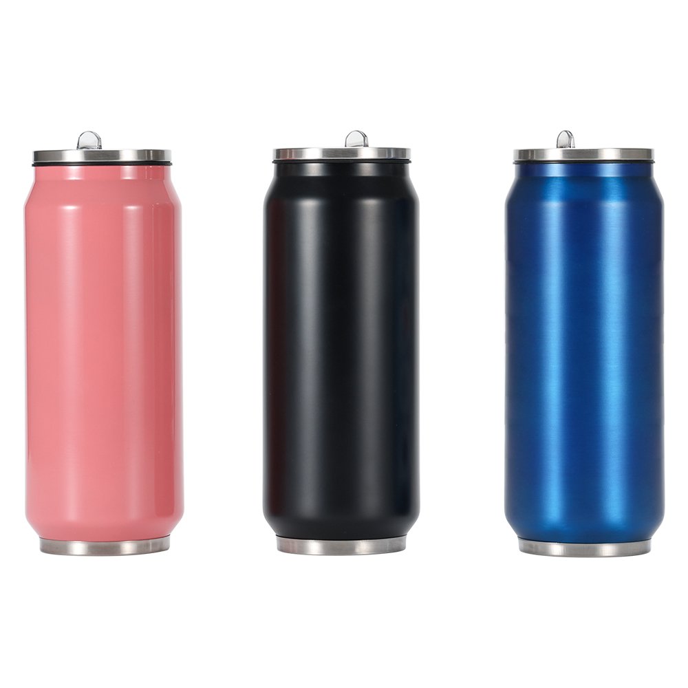 500ml Stainless Steel Vacuum Cans Water Bottle Double Wall Can Bottle Thermos