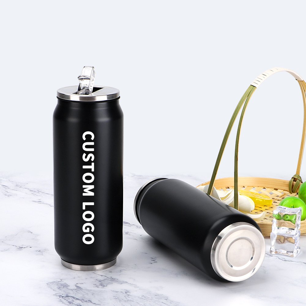500ml Stainless Steel Vacuum Cans Water Bottle Double Wall Can Bottle Thermos