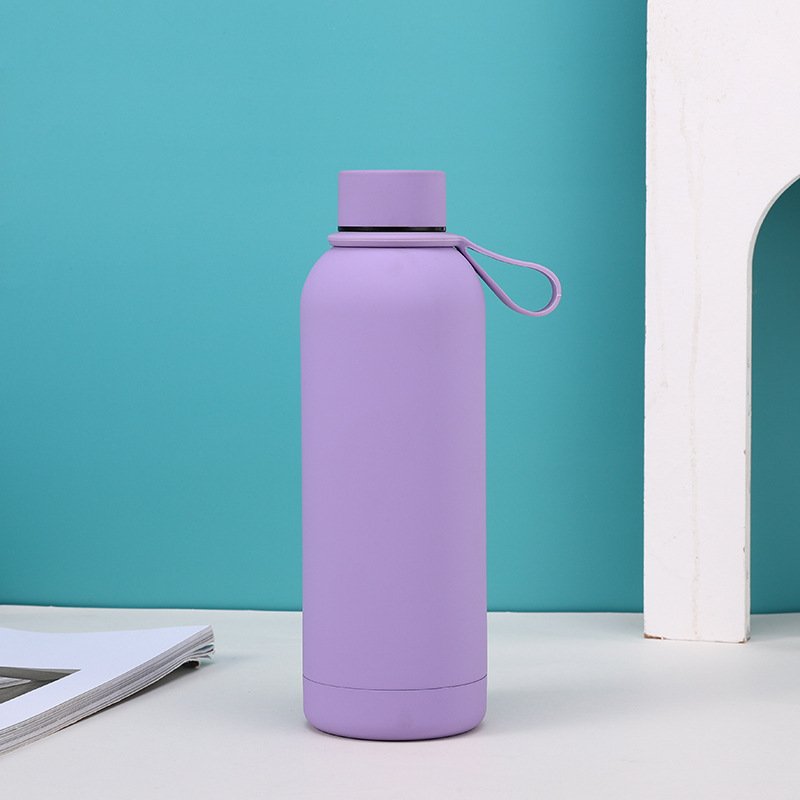 500ml 750ml Small Mouth Stainless Steel Double Walled Vacuum Flask Thermal Insulated Sport Water Bottles