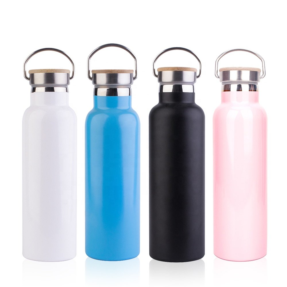 BPA free stainless steel double wall vacuum flask manufacturer vacuum thermos steel gift set vacuum insulated flask water bottle