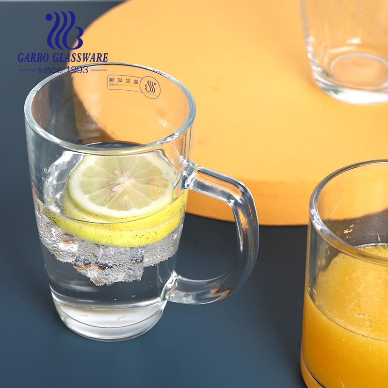 Philippine 450ml Transparent Classical Beer Glass Mug with Handle