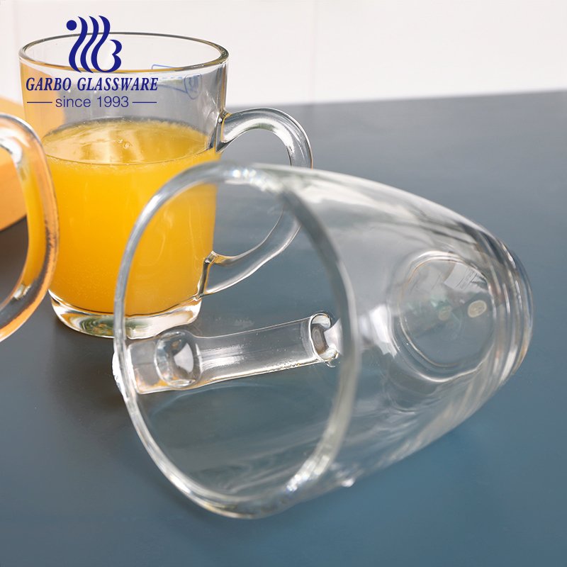 Philippine 450ml Transparent Classical Beer Glass Mug with Handle