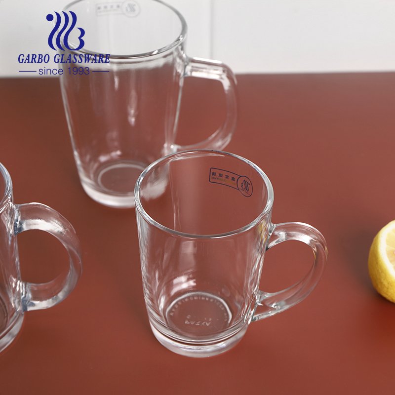Philippine 450ml Transparent Classical Beer Glass Mug with Handle