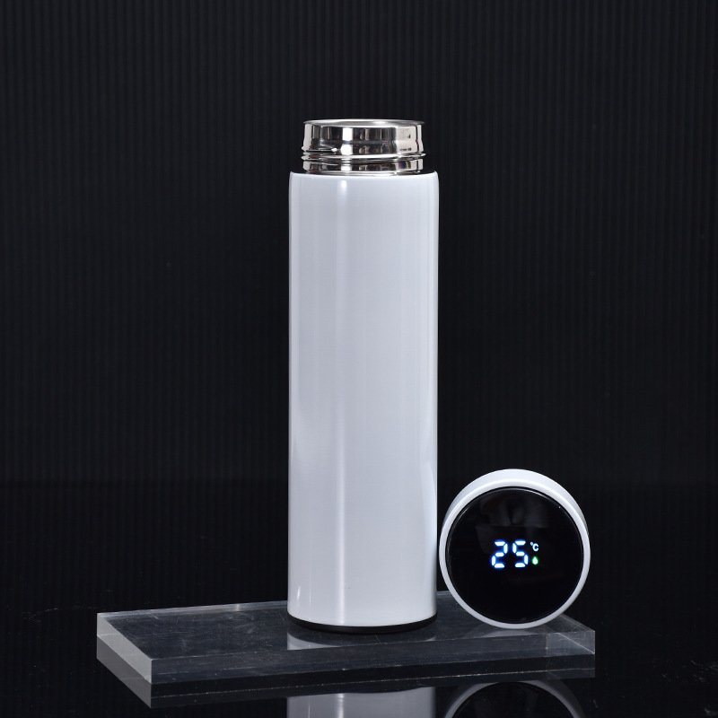 500ml Smart Water Bottles with Led Temperature Display Tea Cups Thermos Vacuum Flasks