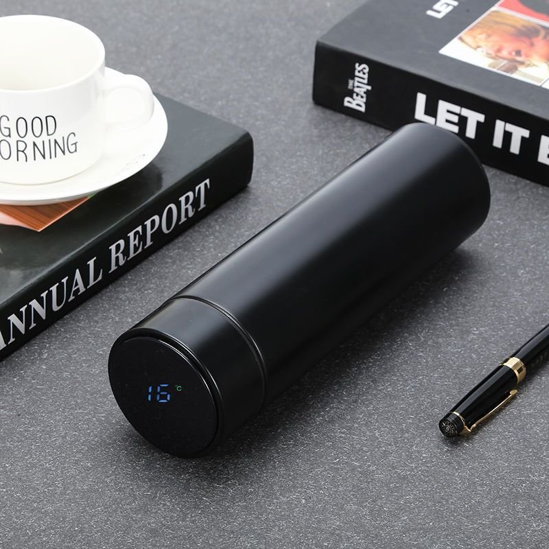 500ml Smart Water Bottles with Led Temperature Display Tea Cups Thermos Vacuum Flasks