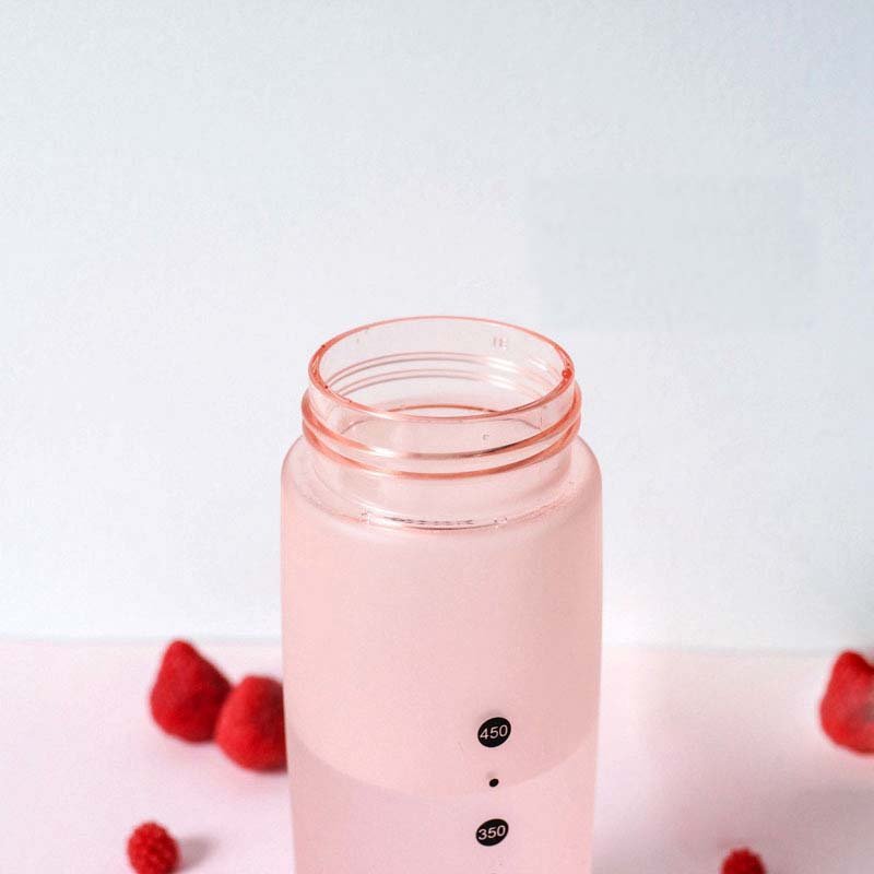 Sport Scrub Leak Proof Drinking Bottle Cup Portable Fashion Drinkware Tour Bottles Colorful Glass Water Bottle