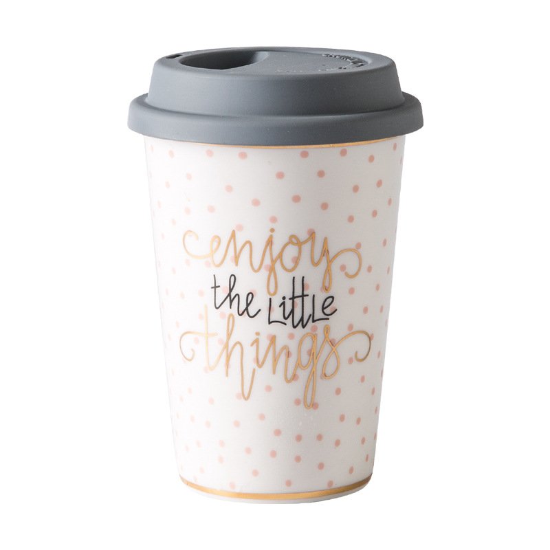 White Ceramic Sublimation Paper Travel Eyelash Milk Water Cup Black Custom Funny Coffee Mugs 13 Oz With Lid