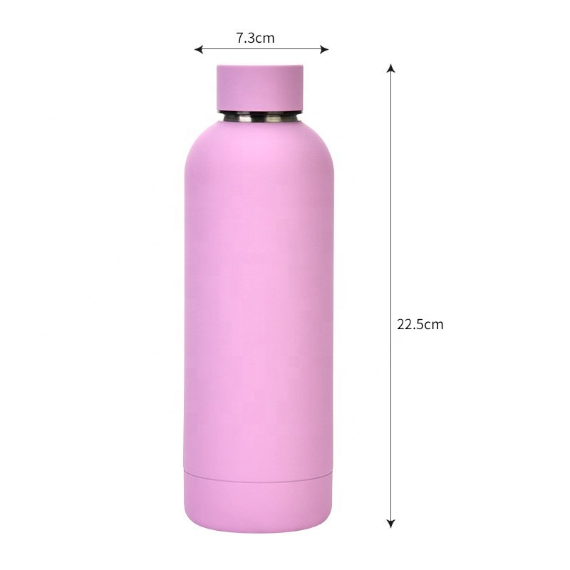 Custom logo Water bottle 350ml 500ml 750ml 1000ml Small Mouth factory sports stainless steel Vacuum cup insulated drink bottle