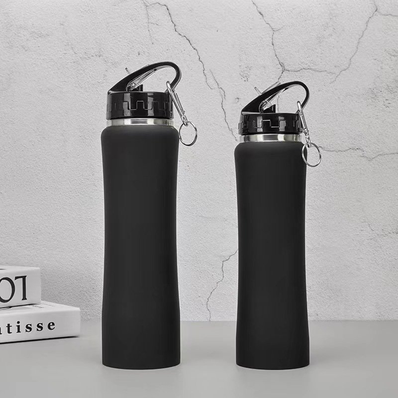 Custom Private Label Stainless Steel water bottle Blank sublimation tumbler Thermos Bottle Vacuum Flask with Straw Lid