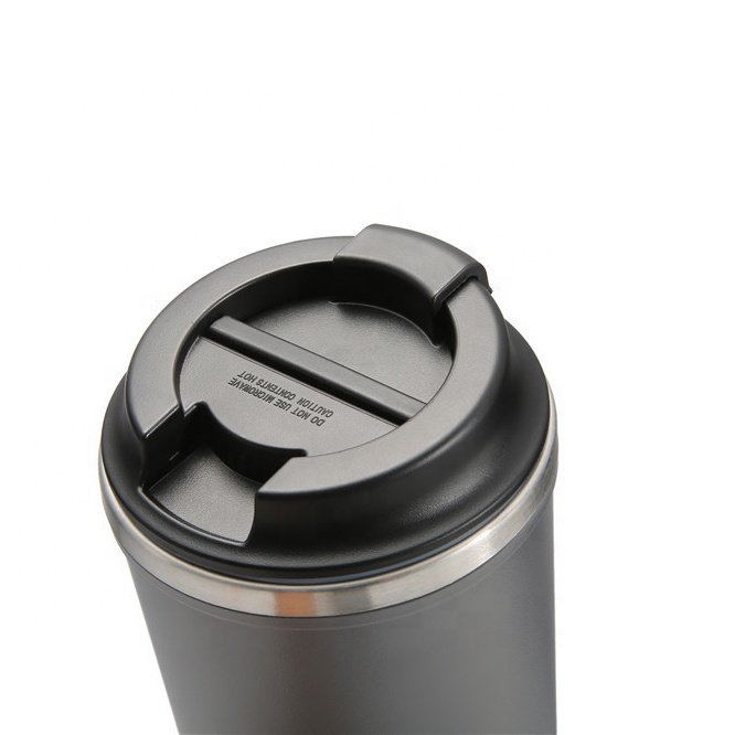 Double wall magic suction cup car office mug thermal mug never fall mug keep hot in new shape