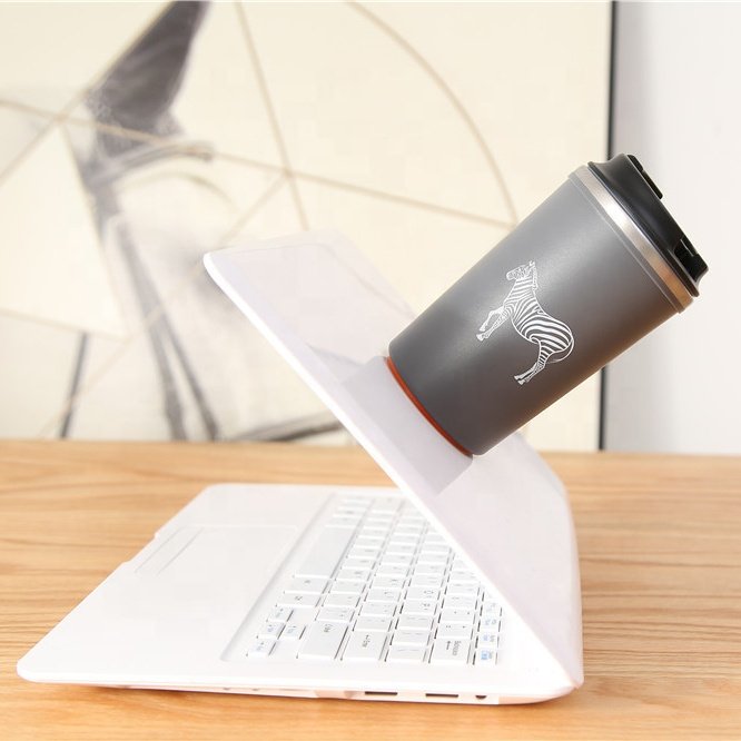 Double wall magic suction cup car office mug thermal mug never fall mug keep hot in new shape