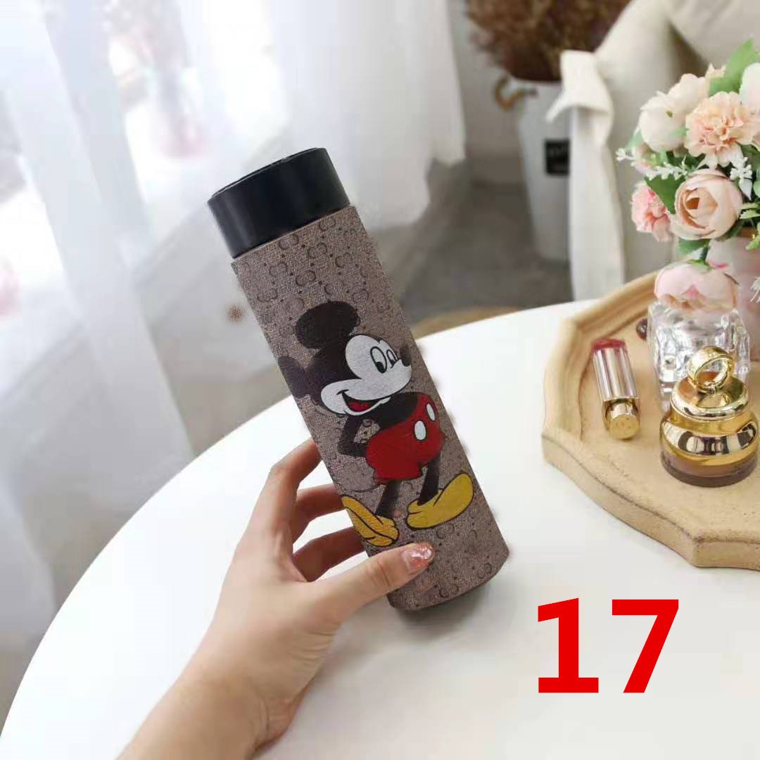 Cute Cartoon Mouse 500ML Temperature Stainless Steel Drinking Water Tea Insulated Vacuum Flasks Thermoses Bottles Cup