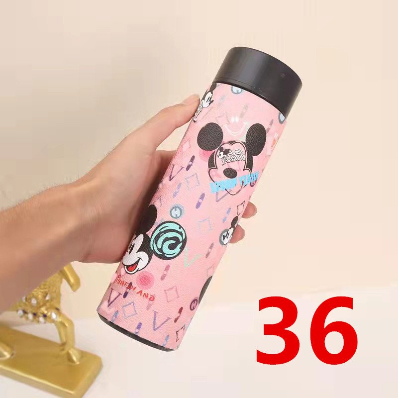 Cute Cartoon Mouse 500ML Temperature Stainless Steel Drinking Water Tea Insulated Vacuum Flasks Thermoses Bottles Cup