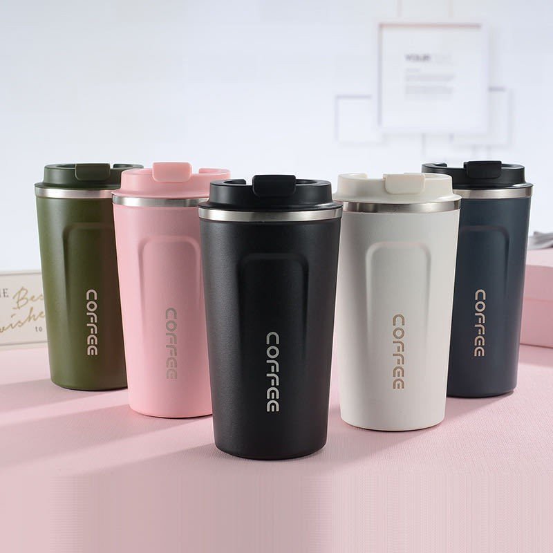 Custom Logo 380ml 510ml Smart Led Temperature Display Stainless Steel Vacuum Coffee Cup Insulated Thermal Mug
