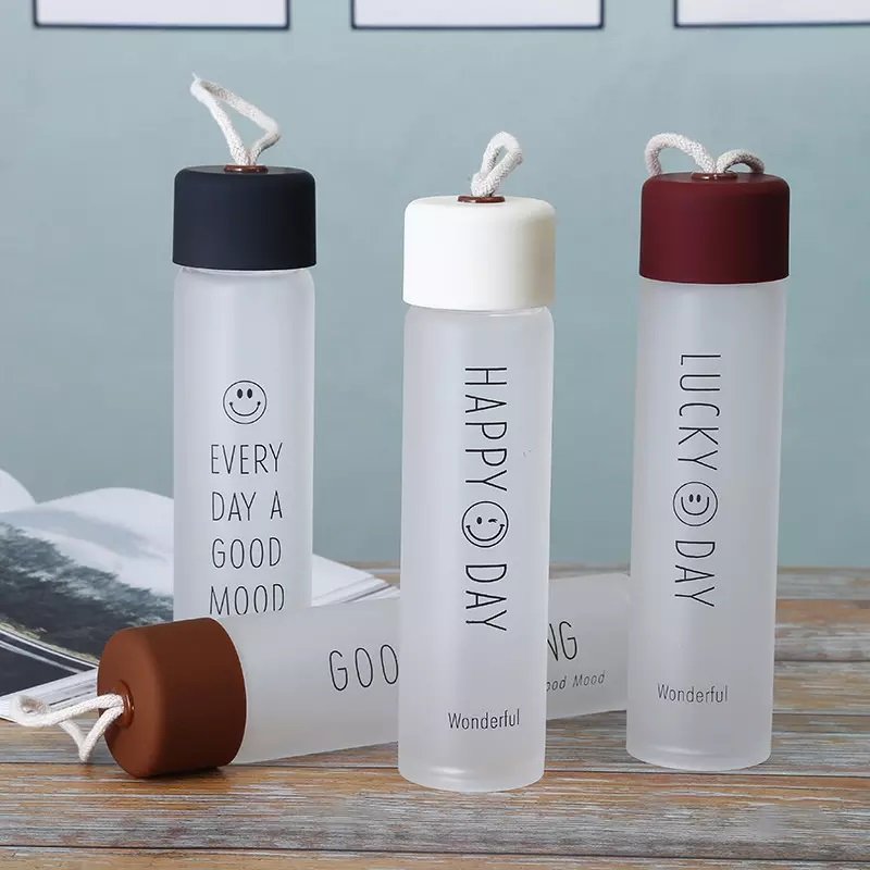 JZYZ 1l Glass Bamboo Lid Collapsible Silicone Gallon S Custom Logo With Sleeve And Strap Glitter tumbler Water Bottle