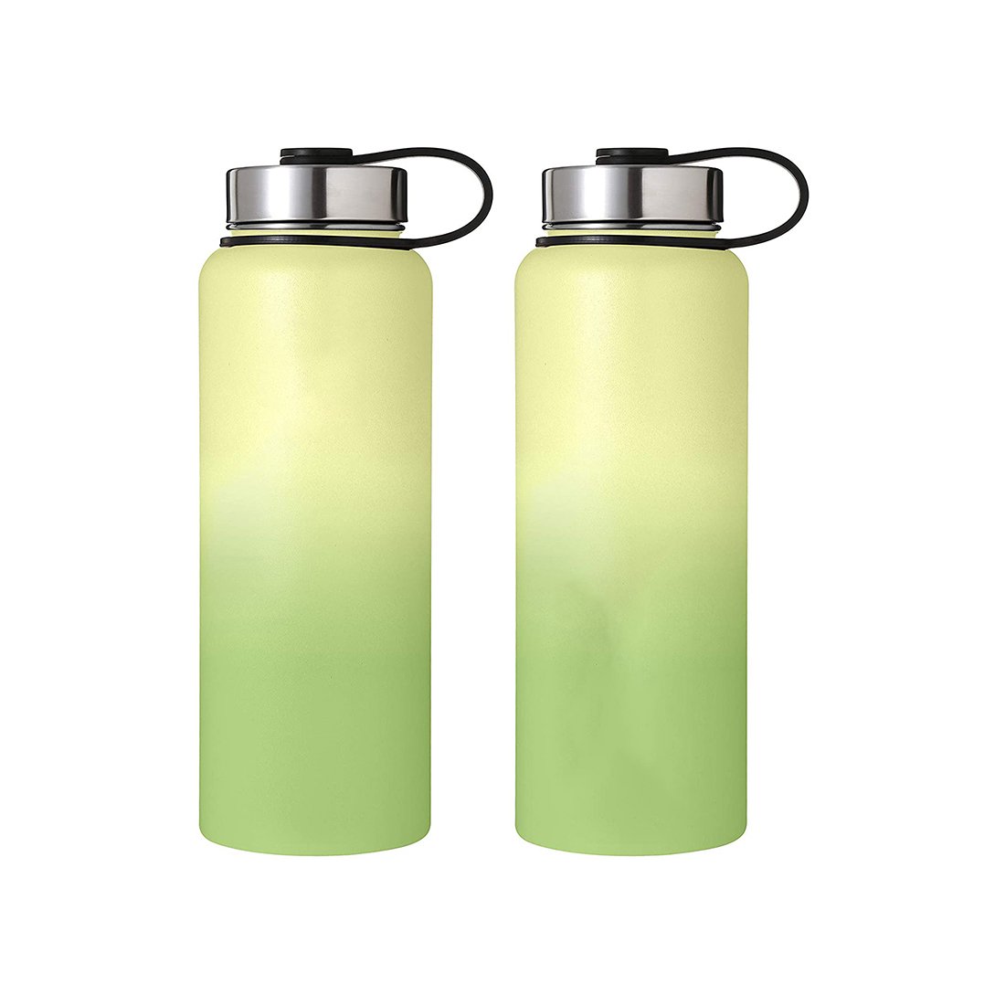 500ml Vacuum Flask Bottle Thermos Stainless Steel Double Wall Black Bottle Packaging Label Custom Gift Business
