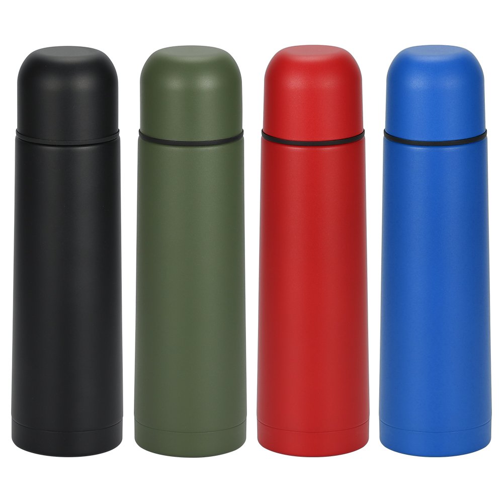 500ml 750ml 1000ml Stainless Steel Water Bottle Vacuum Cup Double Wall Thermos Vacuum Flask For Office