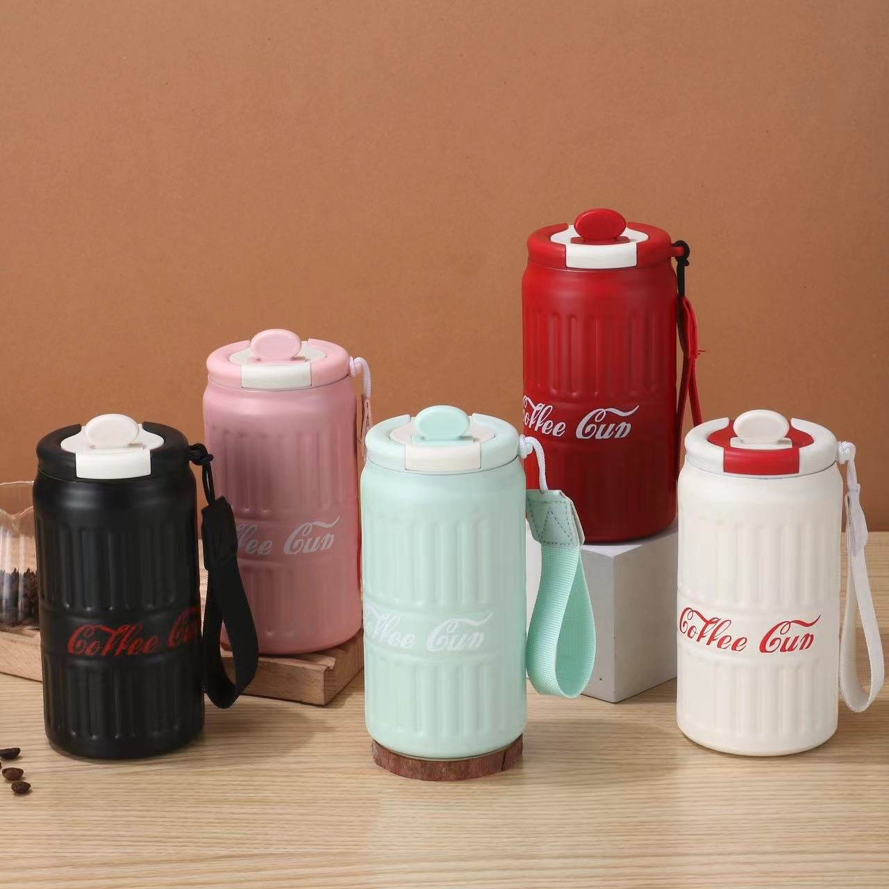 Seaygift wholesale New Cola stainless steel thermos coffee cup home office portable mini 350ml vacuum insulated tumbler mug