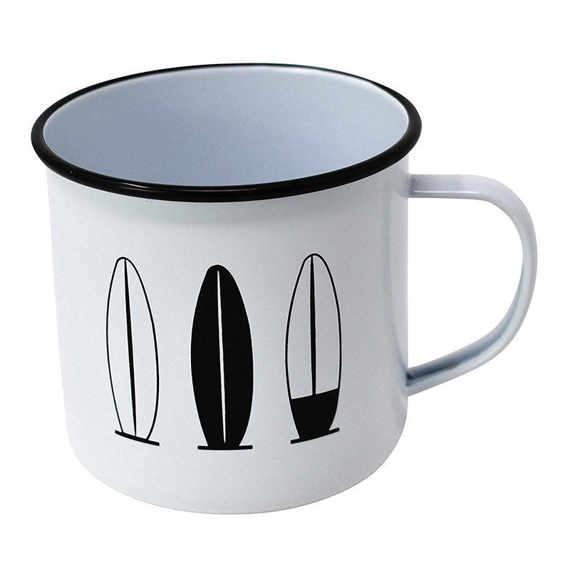 Large Camping Mug Retro Enamel Mug Cheap Vintage Customized Logo Enamel Coffee Mugs with Logo