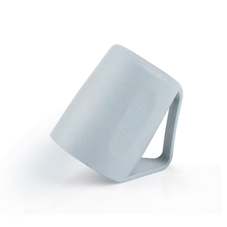 Eco Friendly Removable Design Portable BPA Free Travel PP Wheat Straw Plastic Biodegradable Tea Mug Cup With Filter And Cover