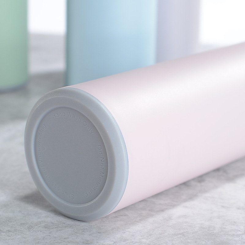 304 stainless steel bamboo tea water bottle flask wide mouth coffee cup bamboo tumblers with tea infuser bamboo thermos