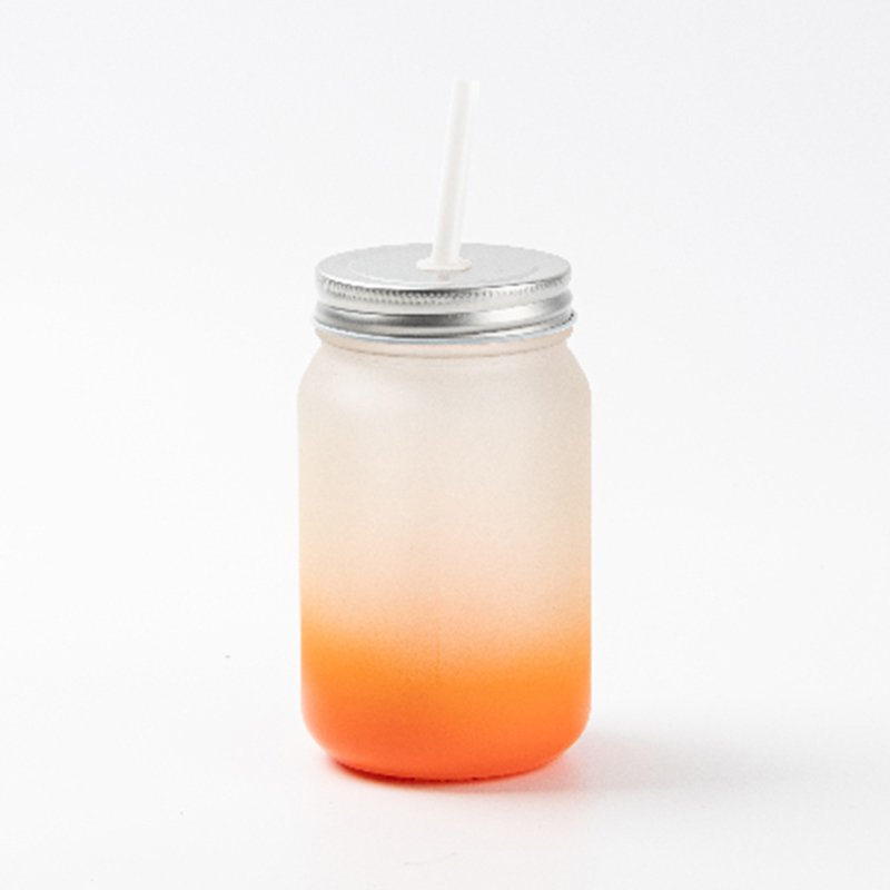 DIY Blank Water Bottles Sublimation On Glass Glass Sublimation Cheap Glass Mug for Beer Milk Water