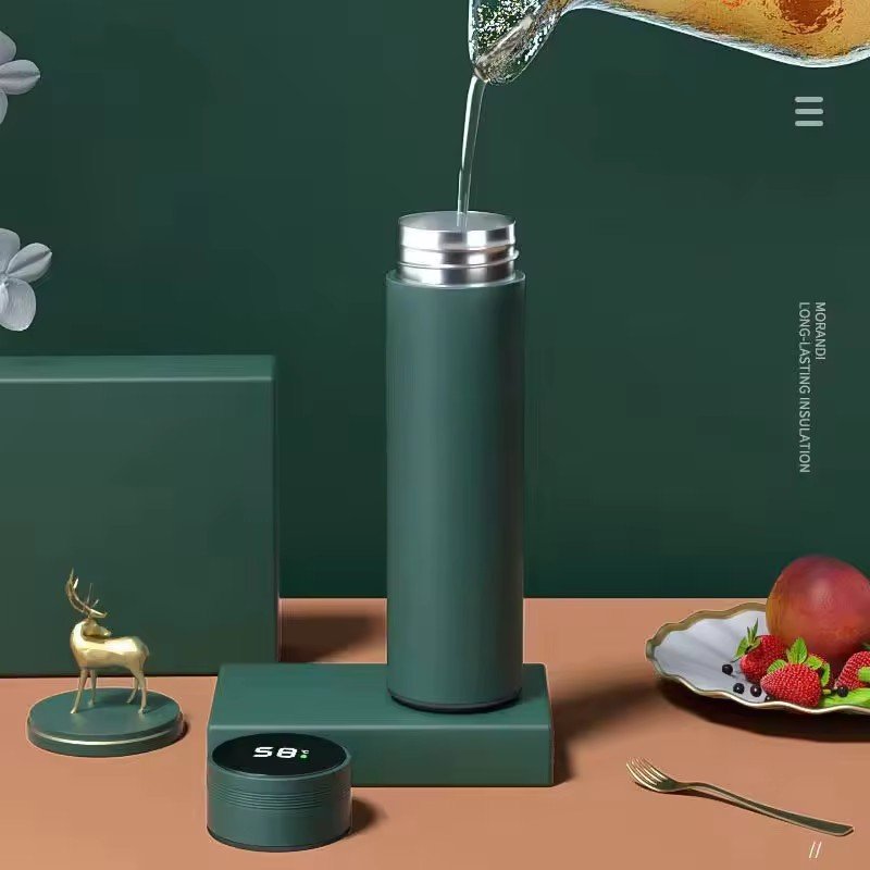 Factory Direct Sale 500ml Stainless steel Termos De Agua Flask Bottle Termos Digitales Smart Water Bottle