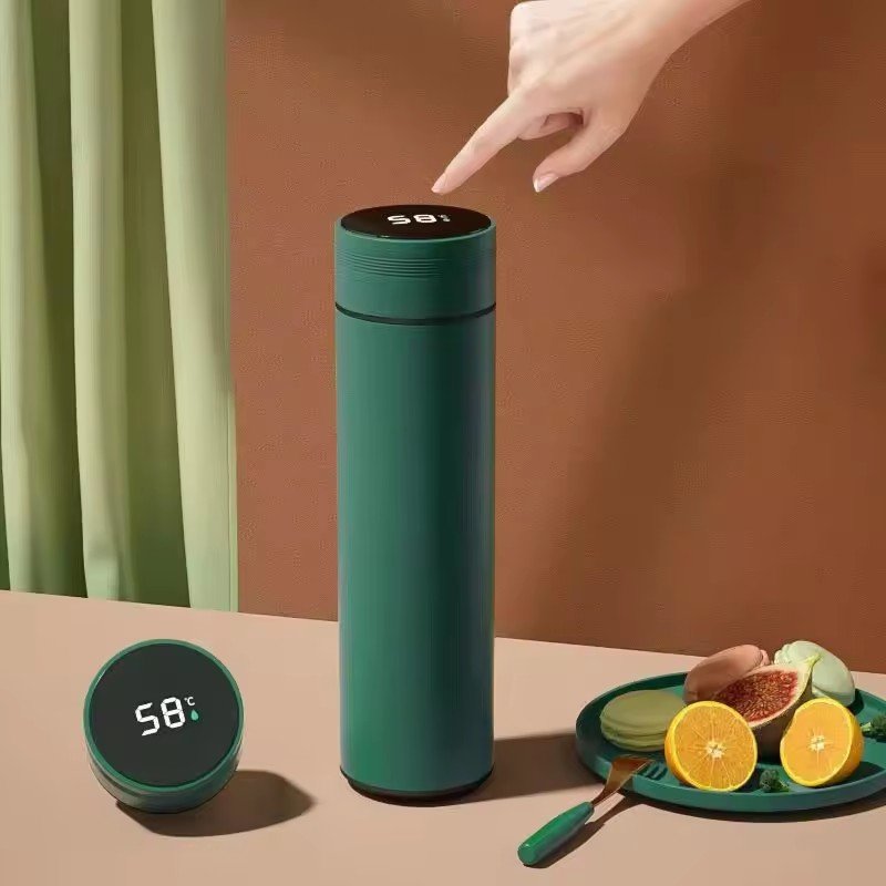 Factory Direct Sale 500ml Stainless steel Termos De Agua Flask Bottle Termos Digitales Smart Water Bottle