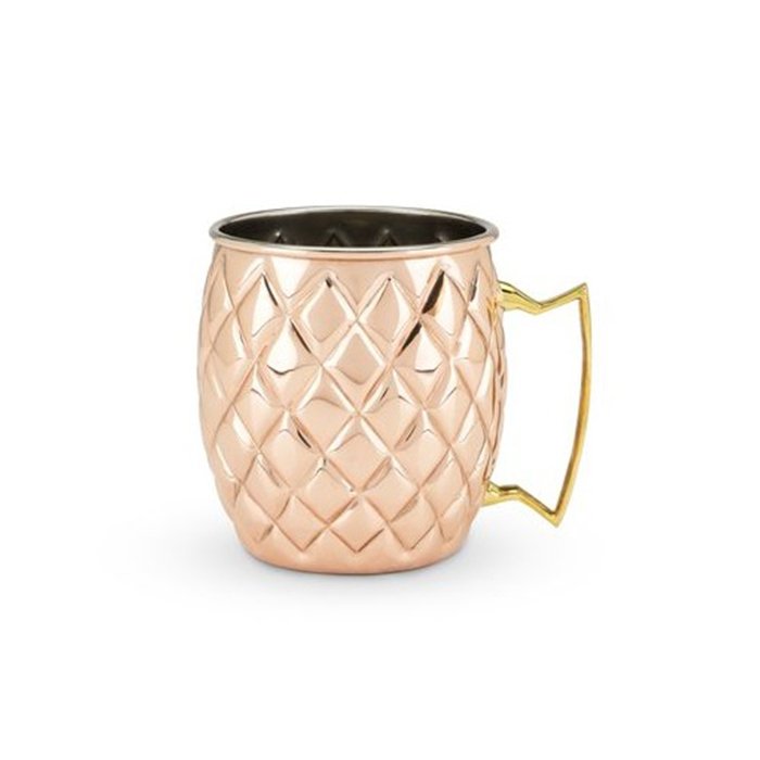 Moscow Mule Copper Mug Sublimation Copper Plated Stainless Steel Mug Engraved Beer Drinking Mug