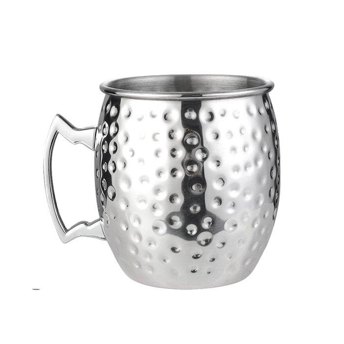 Moscow Mule Copper Mug Sublimation Copper Plated Stainless Steel Mug Engraved Beer Drinking Mug