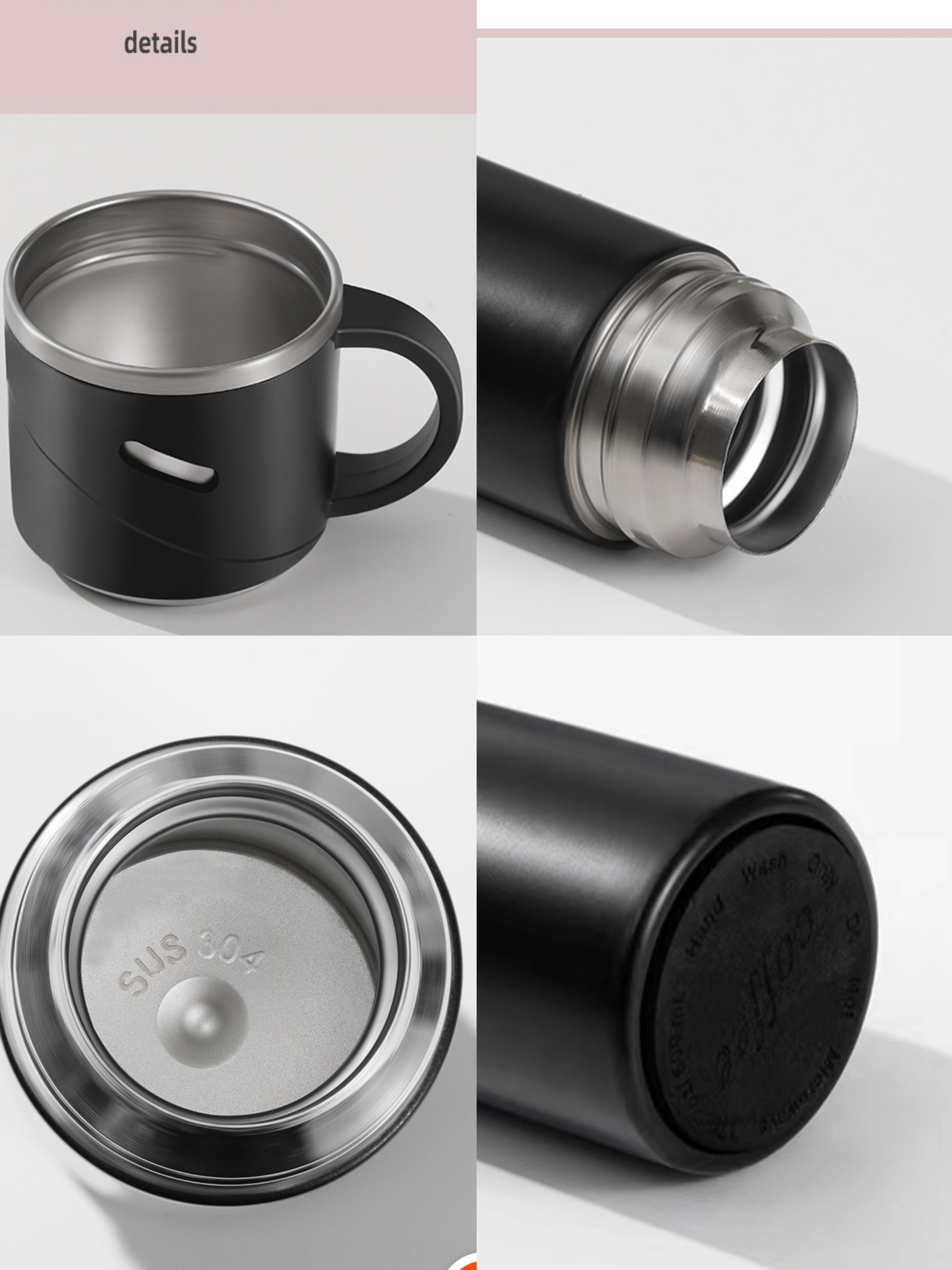 vacuum flask Insulated Water Bottle customized logo Eco-friendly Double Wall Stainless Steel Insulated BPA Free vacuum flask