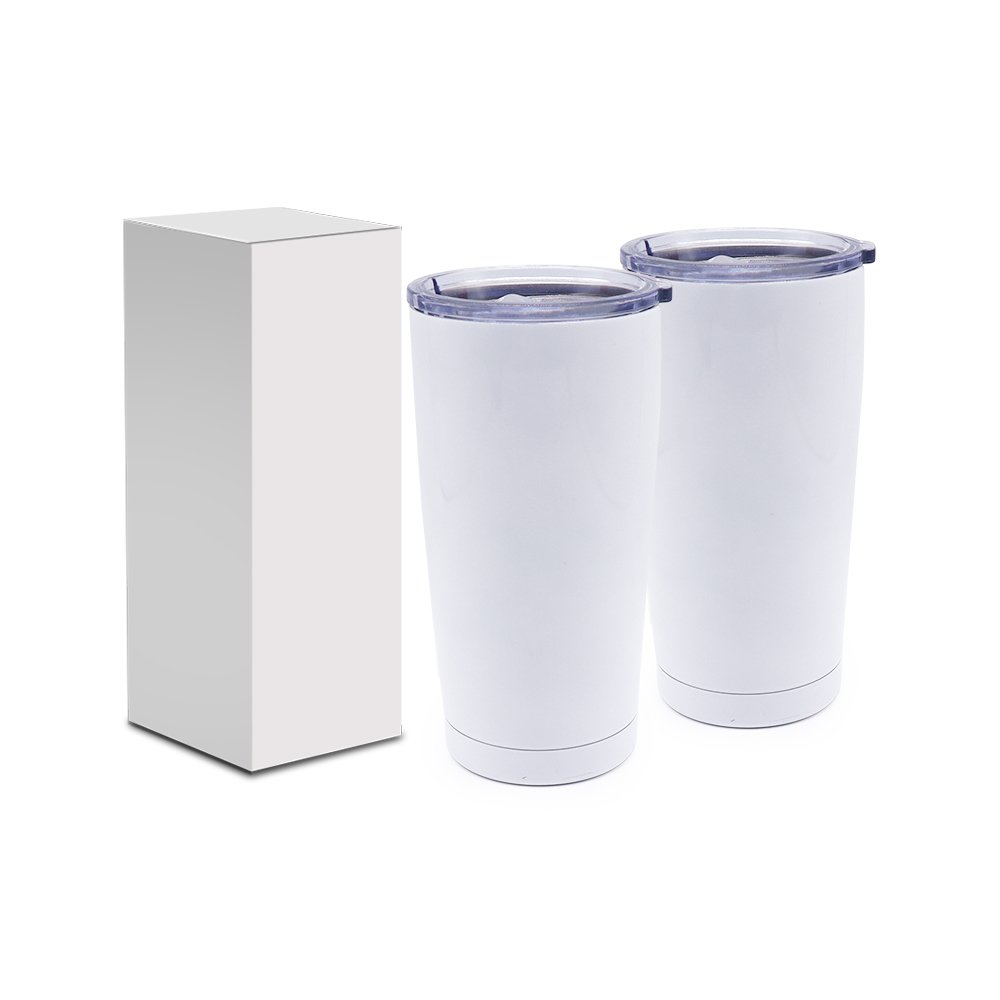 Custom logo sublimation 20oz vacuum powder coated regular coffee mug travel car powder coated tumblers steel