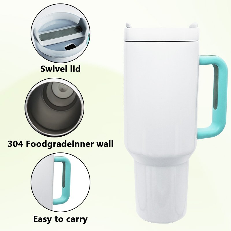 Factory Wholesale 40oz Adventure Flowstate Double Wall Stainless Steel Vacuum Insulated Travel Tumbler With Lid Handle