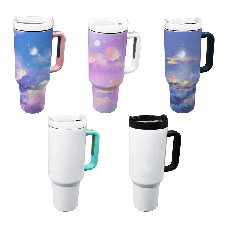 Factory Wholesale 40oz Adventure Flowstate Double Wall Stainless Steel Vacuum Insulated Travel Tumbler With Lid Handle