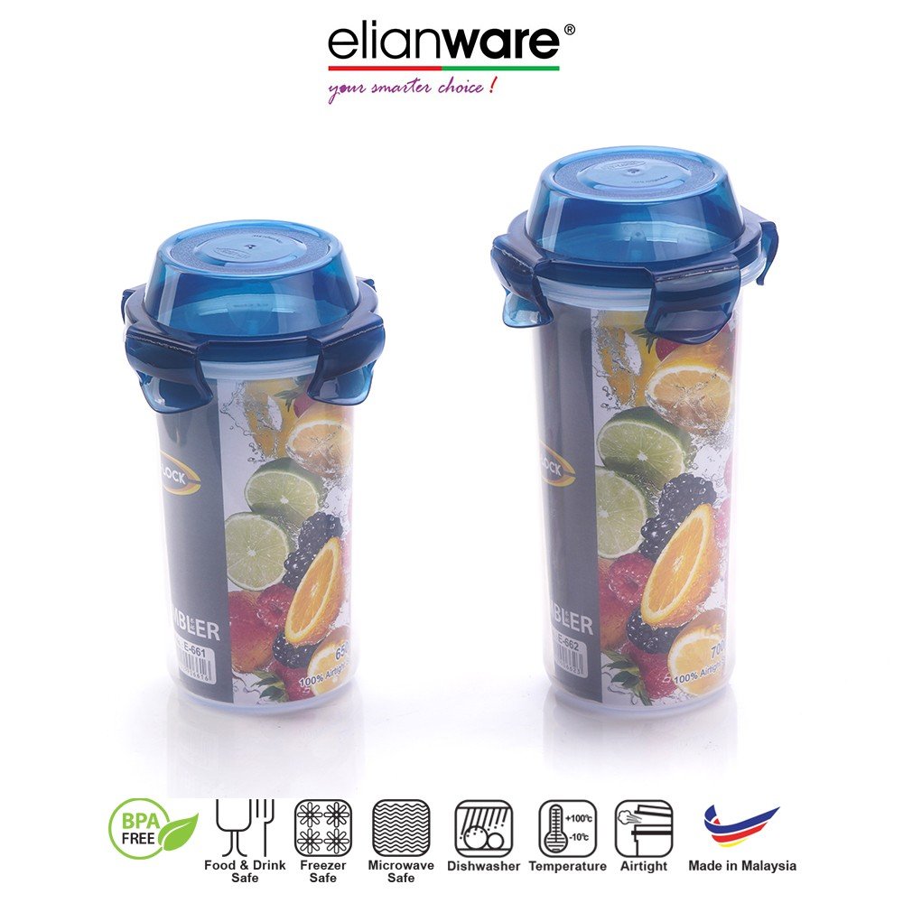 Elianware High Quality Cheap Plastic PP Polypropylene Airtight Leakproof Gym Protein Shaker Water Bottle Tumbler With Filter