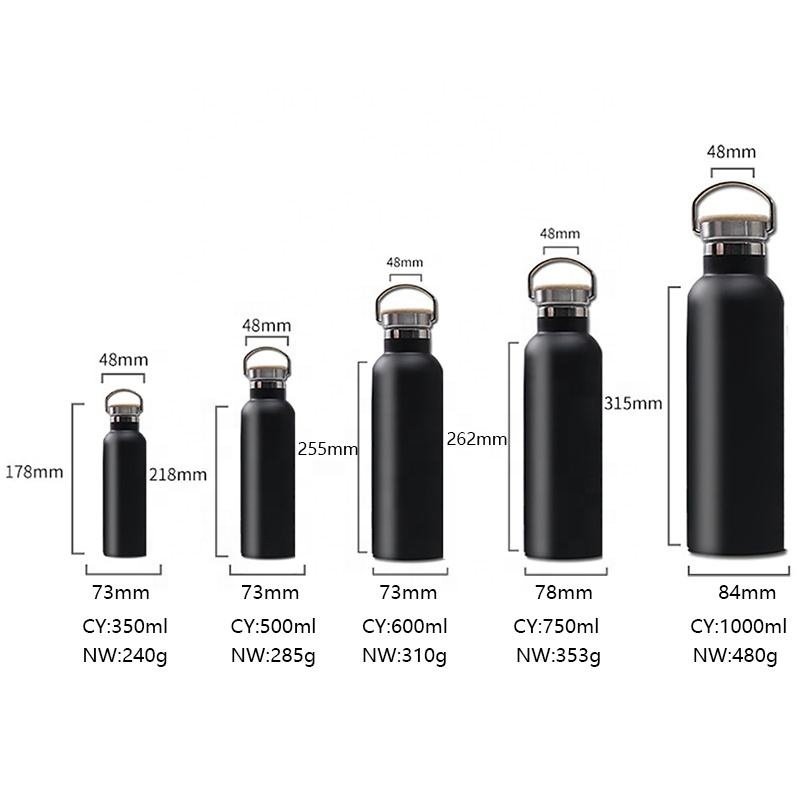 Beeman Stainless Steel Vacuum Insulated Sport Water Bottle Double Wall Thermos Vacuum Flask With Lid Of Handle