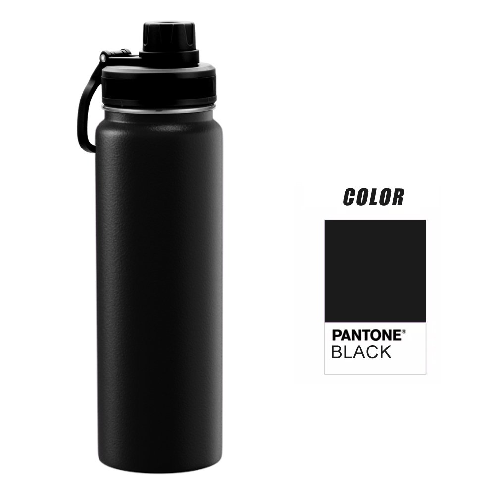 24 Ounce Double Wall Vacuum Insulated Stainless Steel Water Bottle Thermo Flask