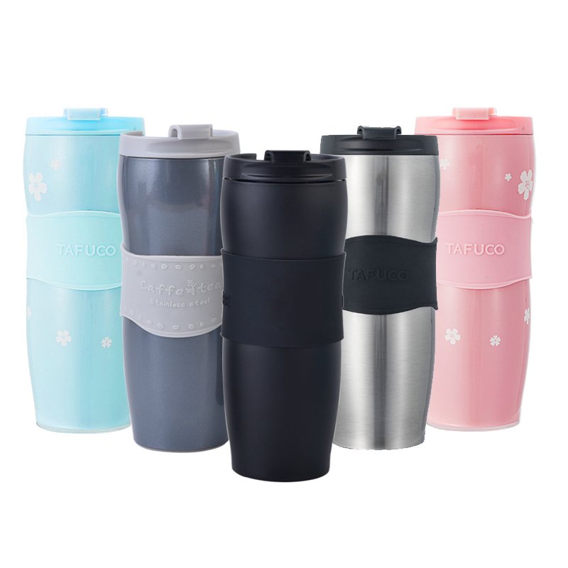 Stainless Steel Wide Mouth Mug Insulated Thermo Travel Mug For Coffee or Tea