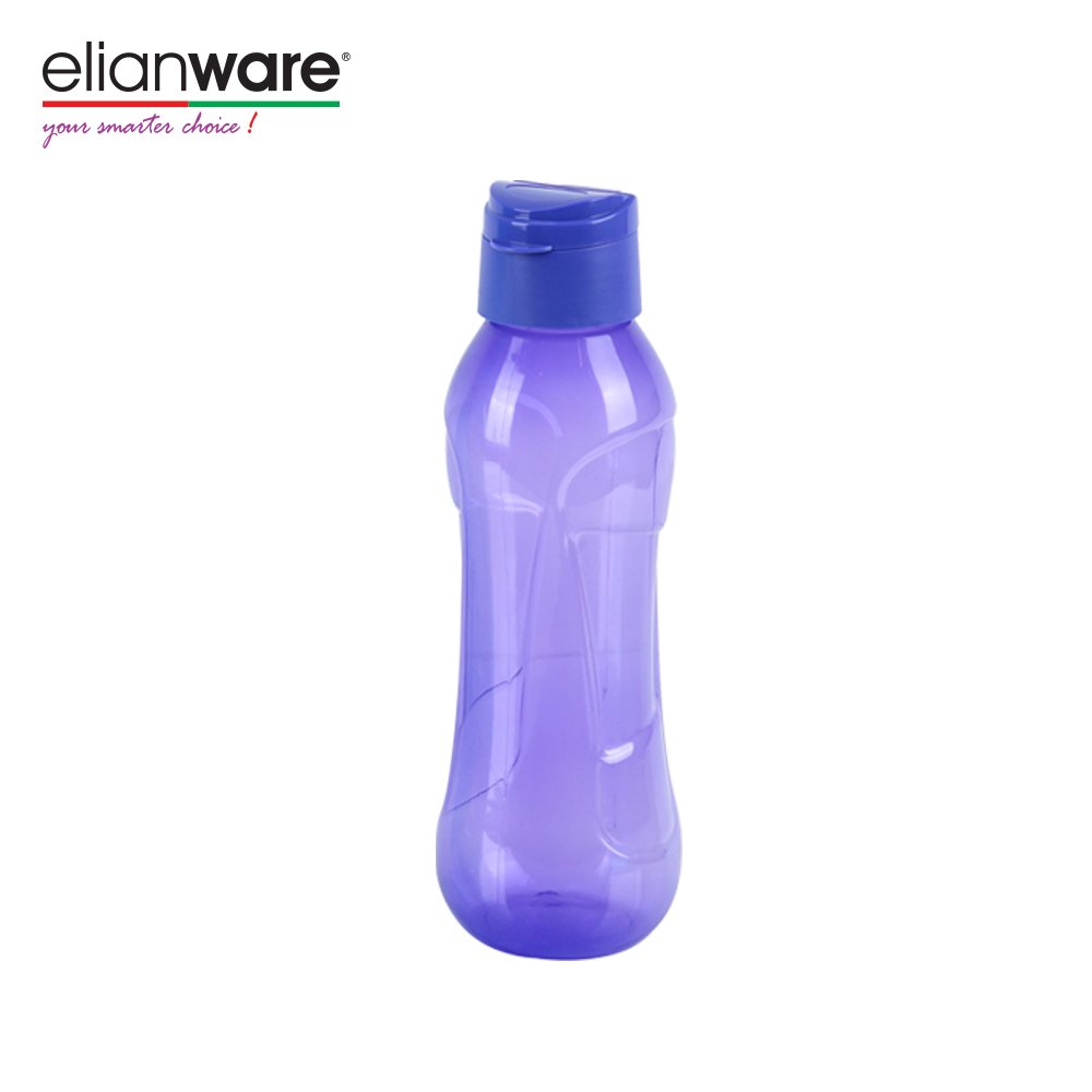 Elianware 750ml BPA Free Polypropylene (PP) Plastic Custom Logo Tumbler High Quality Drinking Water Bottle