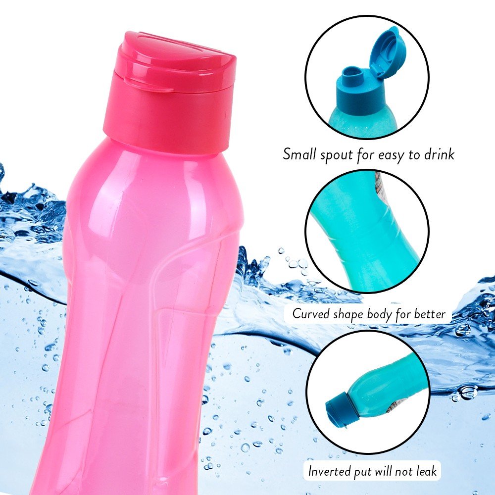 Elianware 750ml BPA Free Polypropylene (PP) Plastic Custom Logo Tumbler High Quality Drinking Water Bottle