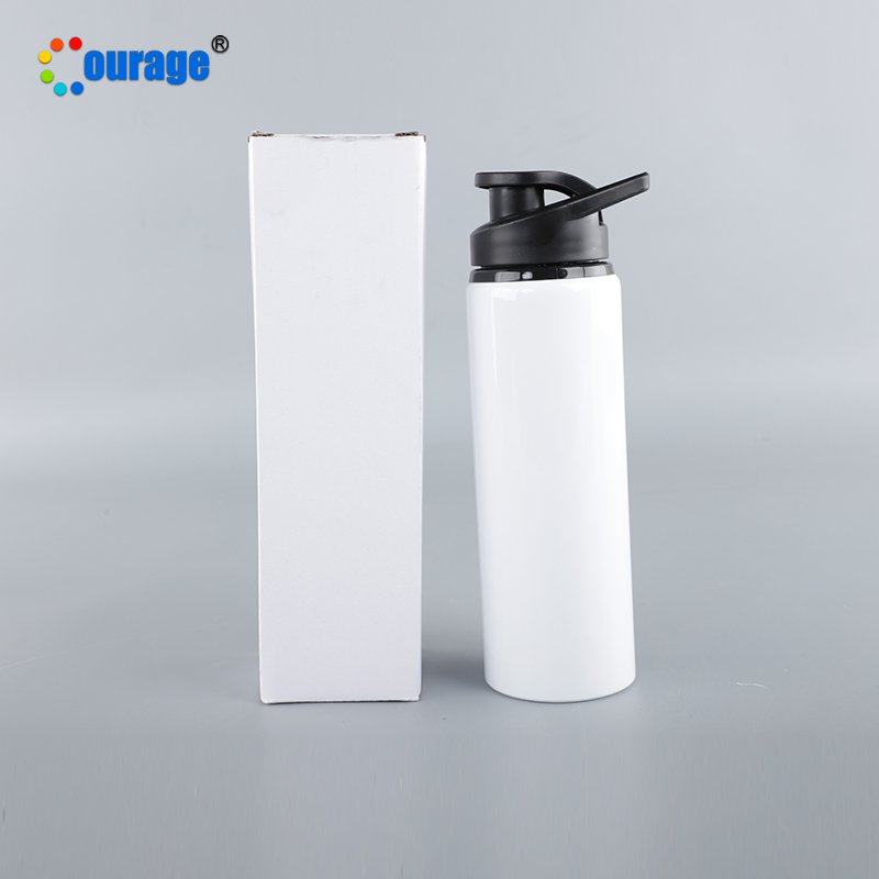750ml Large Capacity Sublimation Aluminum Water Bottle Blanks Outdoor Custom Logo Water Bottle