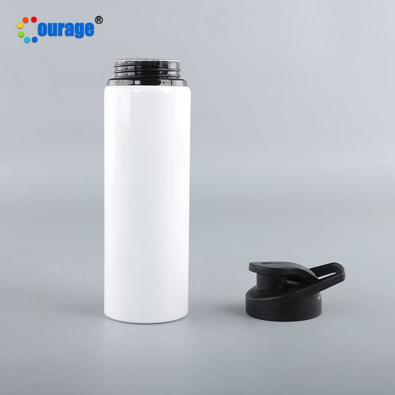 750ml Large Capacity Sublimation Aluminum Water Bottle Blanks Outdoor Custom Logo Water Bottle