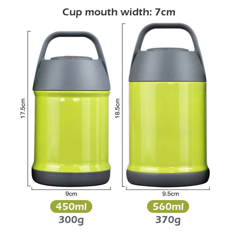 Custom logo Stainless Steel Double Wall Insulated Eco Friendly Lunch Box Bento vacuum flask Thermo Food Jar