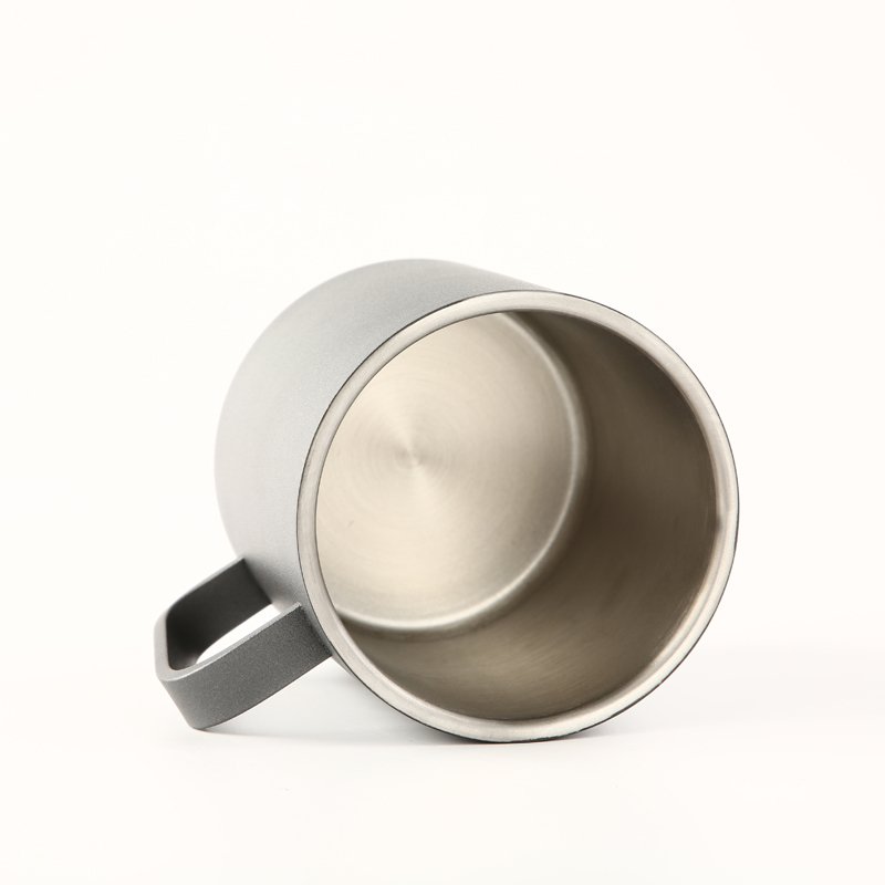 Mugs Stainless Steel Coffee Cup Beer Mug with Handle Double Wall Travel Coffee Mug
