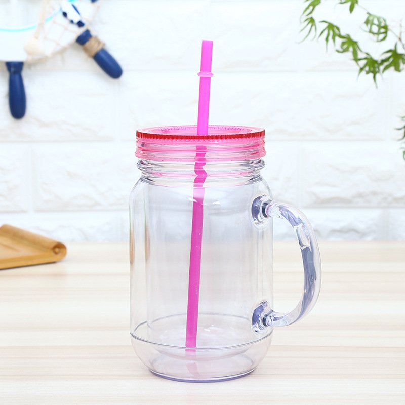 Biodegradable Reusable Travel Handle Custom Printed Cute Mugs