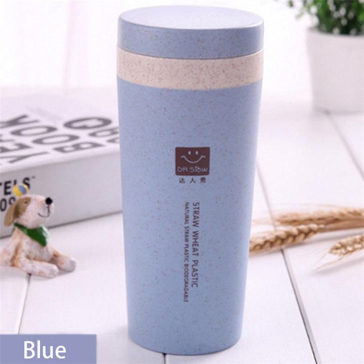 Eco-friendly Non-slip Tea Cup Travel Coffee Mug Reusable Coffee Mugs Bamboo Fiber Coffee Cups