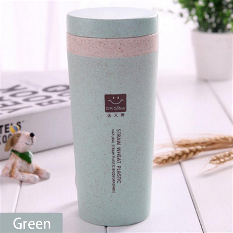 Eco-friendly Non-slip Tea Cup Travel Coffee Mug Reusable Coffee Mugs Bamboo Fiber Coffee Cups