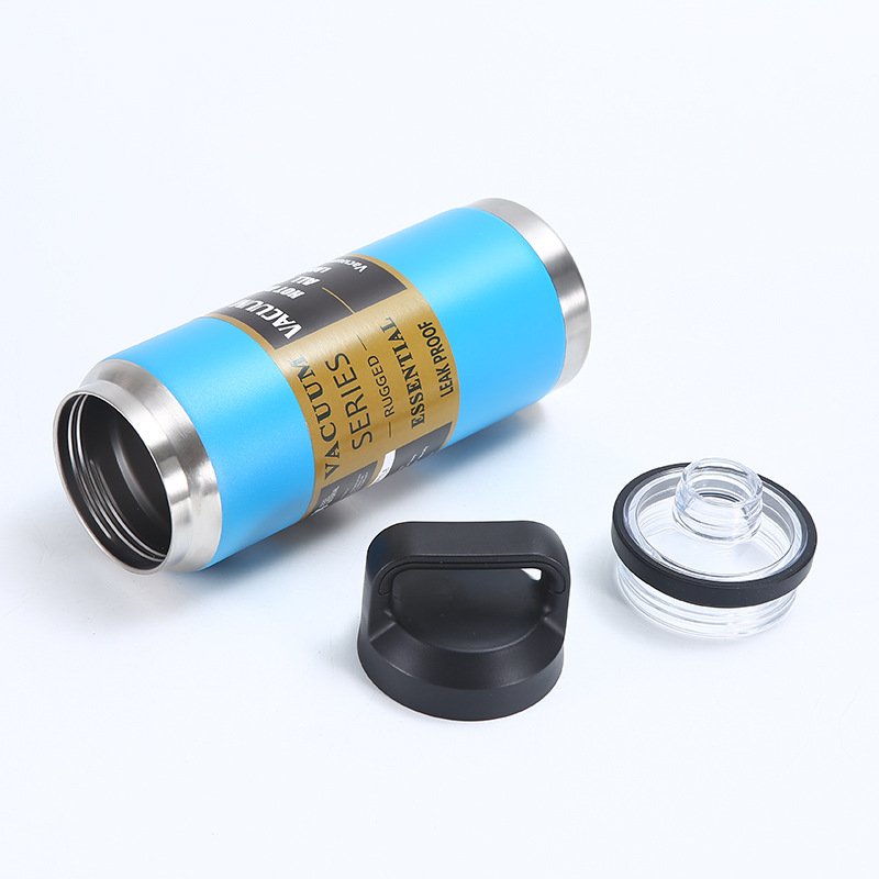 New Design Stainless Steel Vacuum Tumbler Thermos Travel Cup Insulated Water Bottle with Handle
