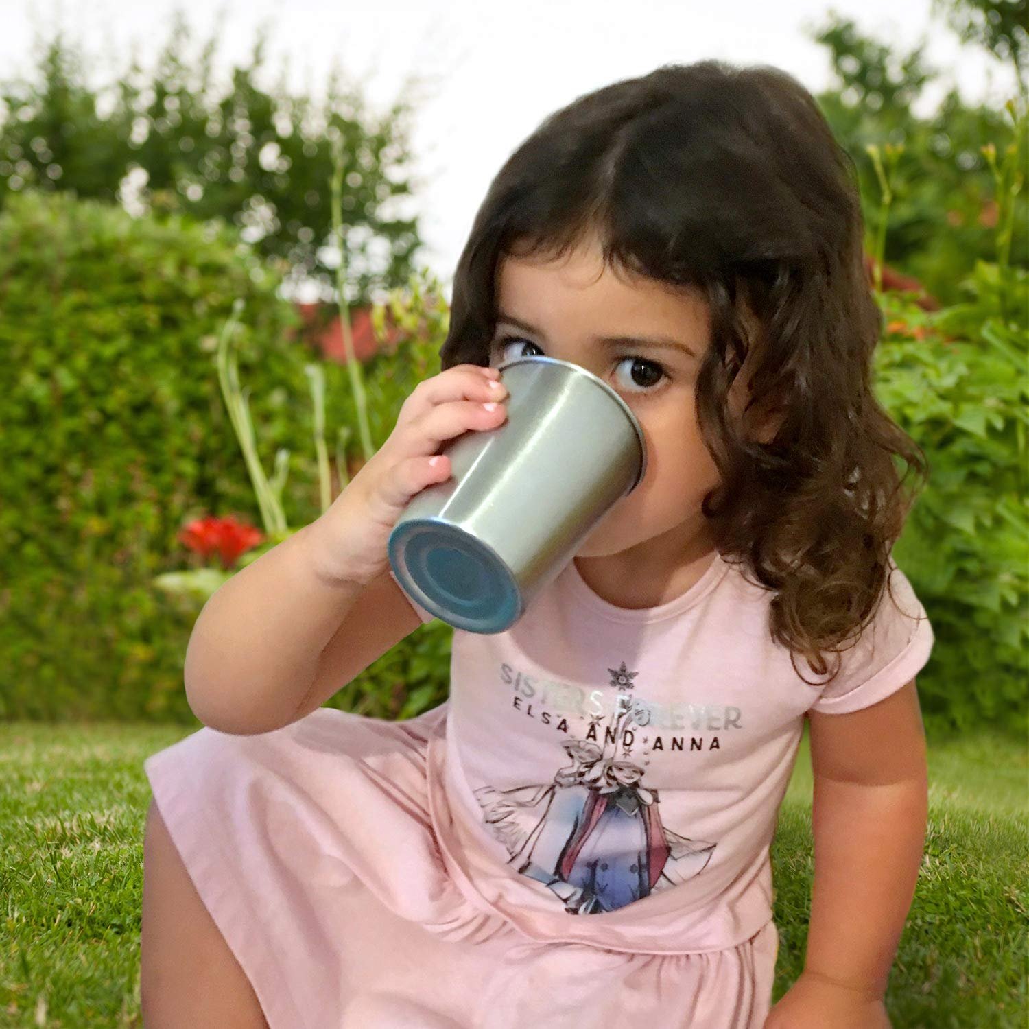 BPA Free Premium Metal Cup Drinking Stainless Steel Cups 12 oz Stainless Steel Mug Tea Coffee Cups for Home Outdoor